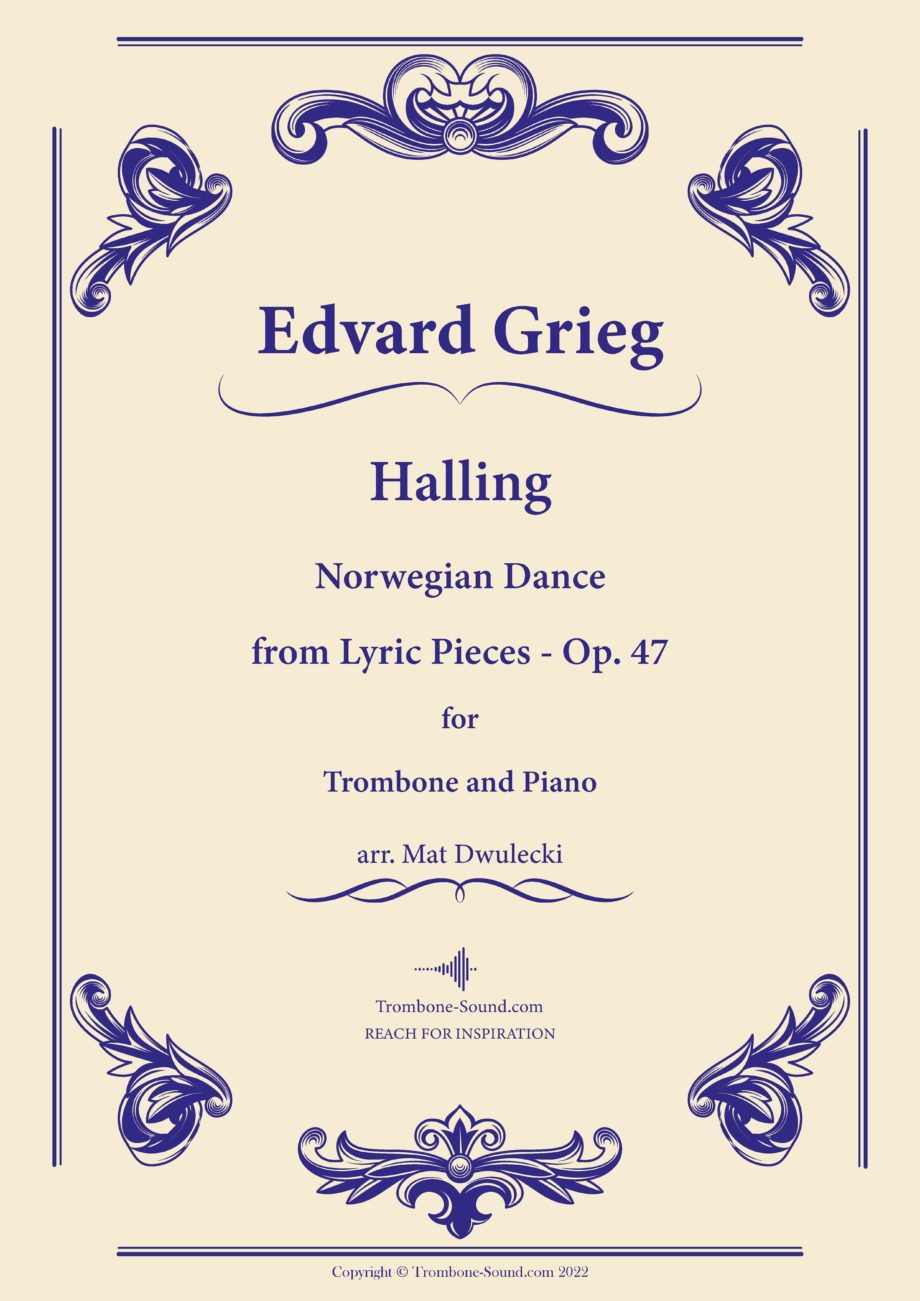 Grieg – Halling – Norwegian Dance – Op. 47 – PDFs