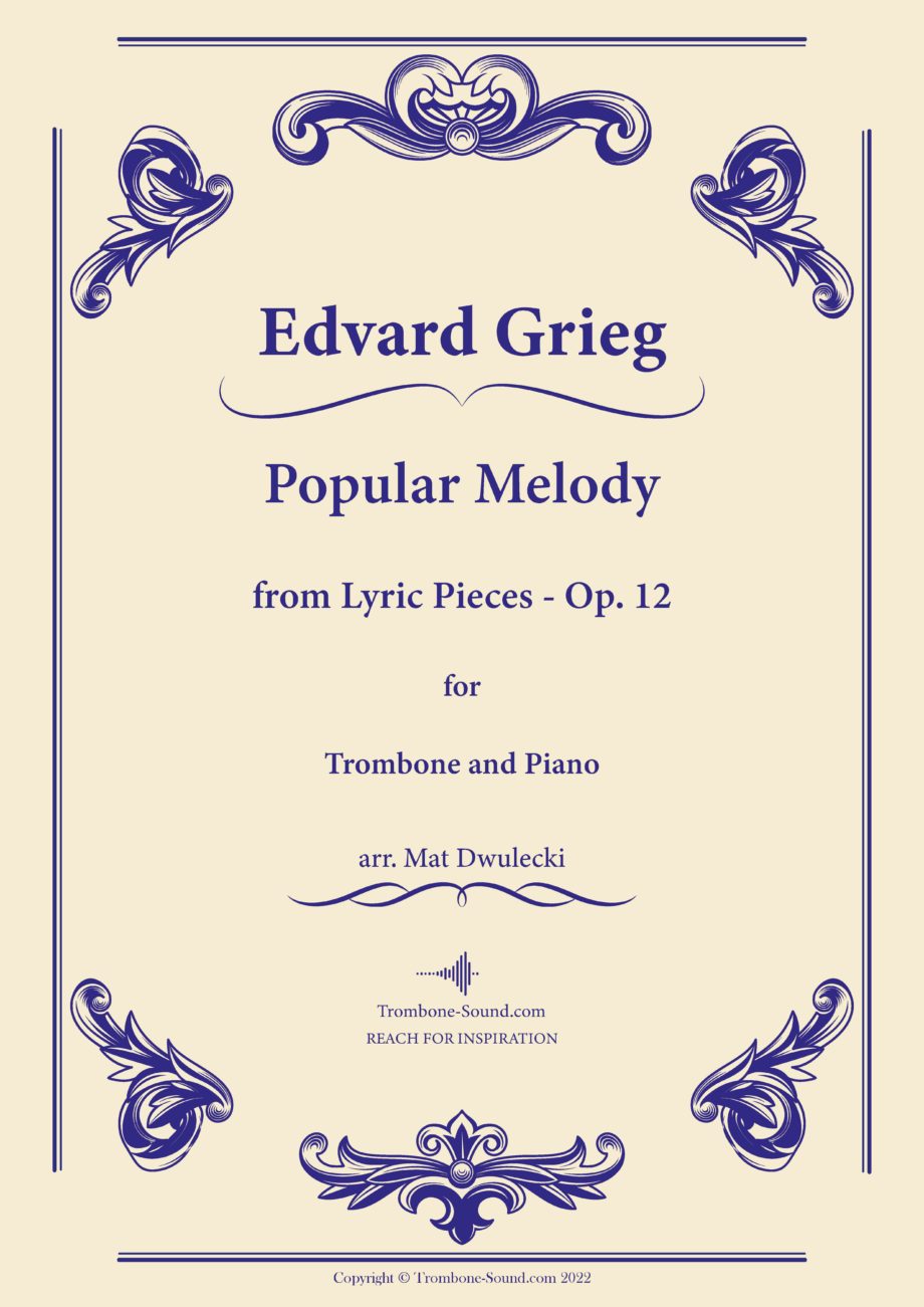 Grieg – Popular Melody – Op. 12 – PDFs